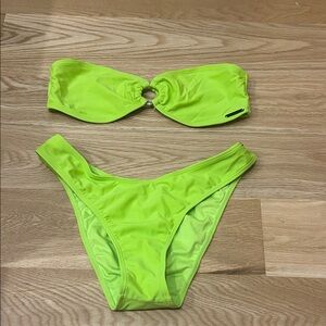Kendall & Kylie Lime Bikini Set